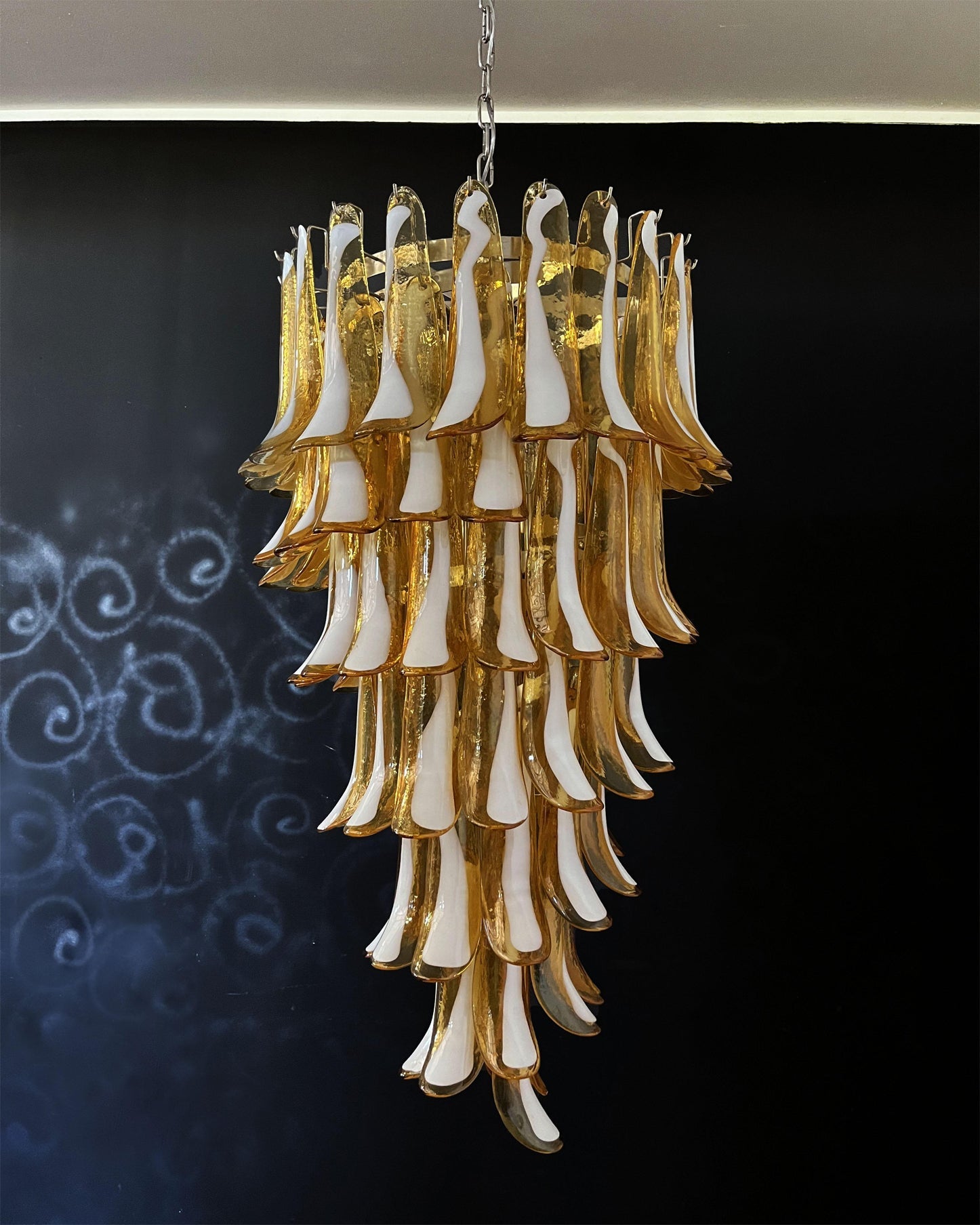 Vespera Flora Crystal Suspension Light