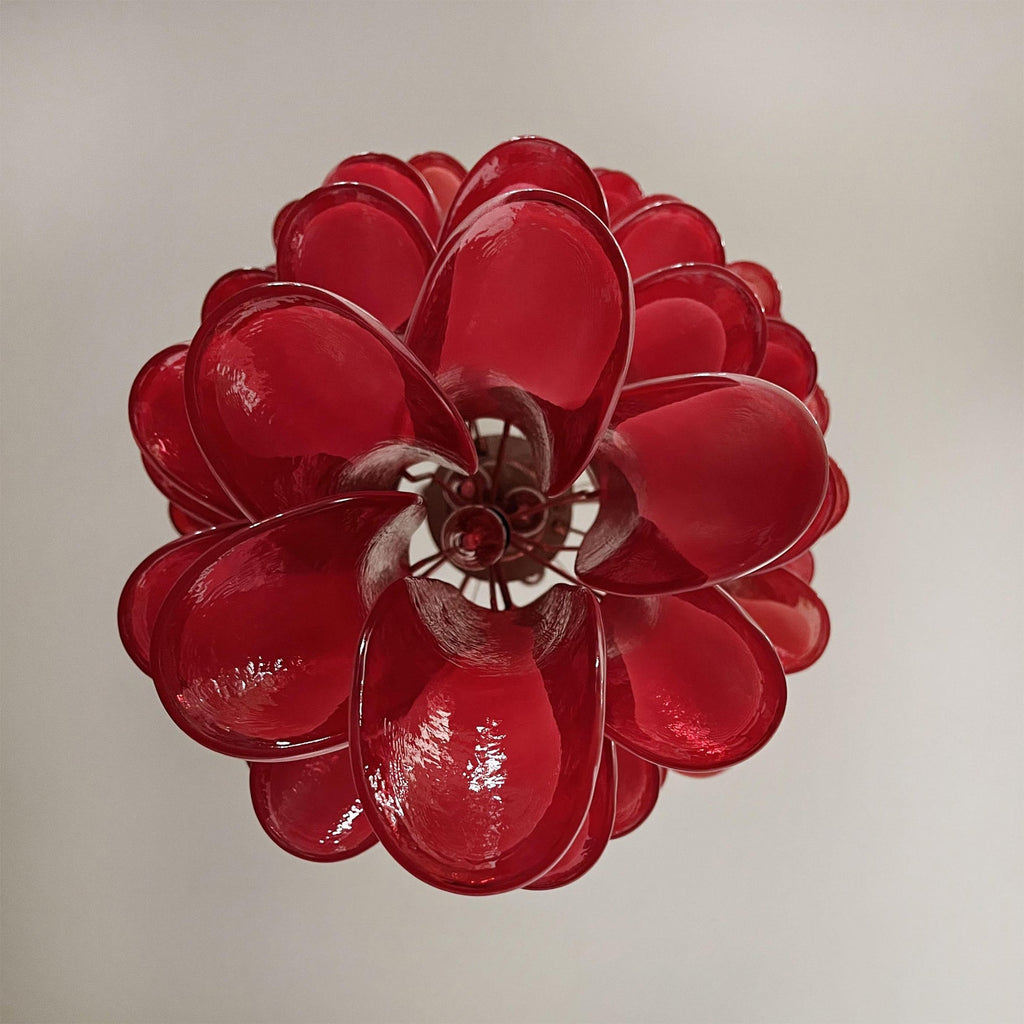 Vespera Flora Crystal Suspension Light