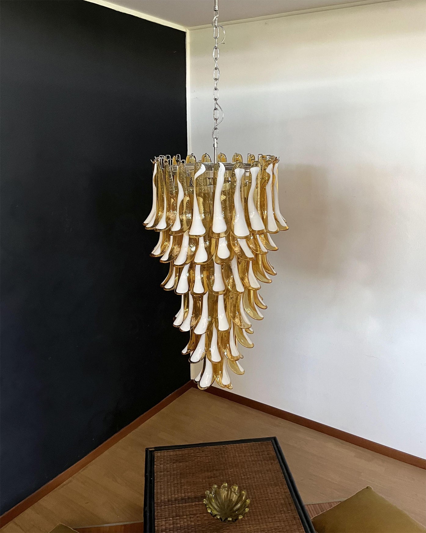 Vespera Flora Crystal Suspension Light