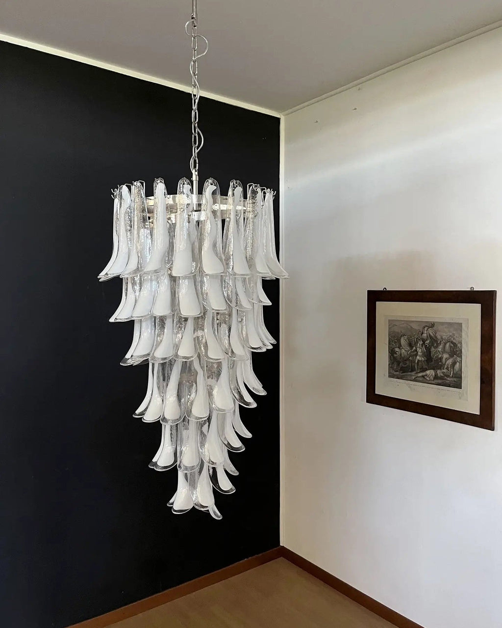 Vespera Flora Crystal Suspension Light