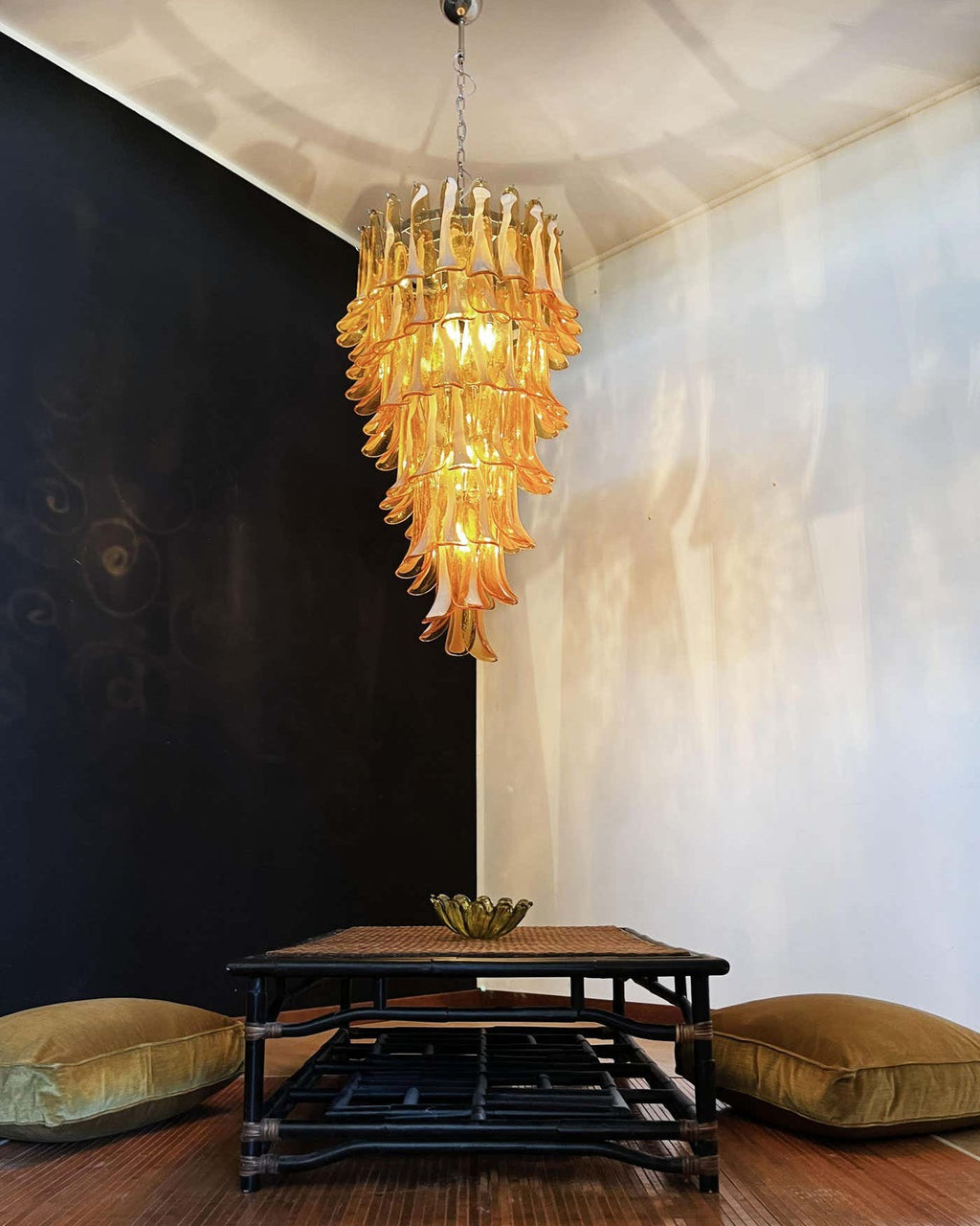 Vespera Flora Crystal Suspension Light