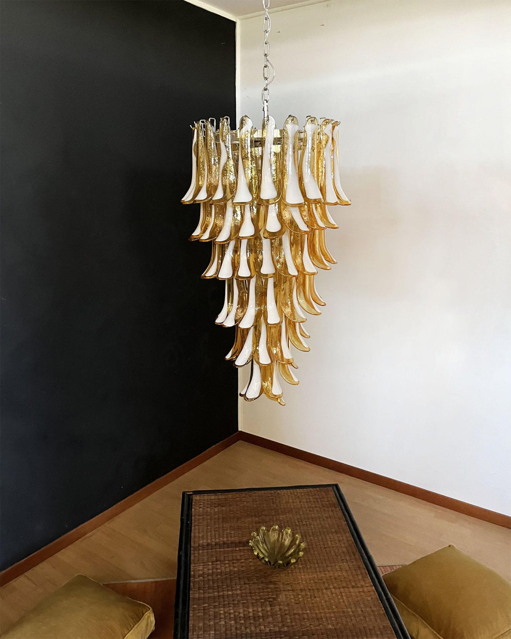 Vespera Flora Crystal Suspension Light