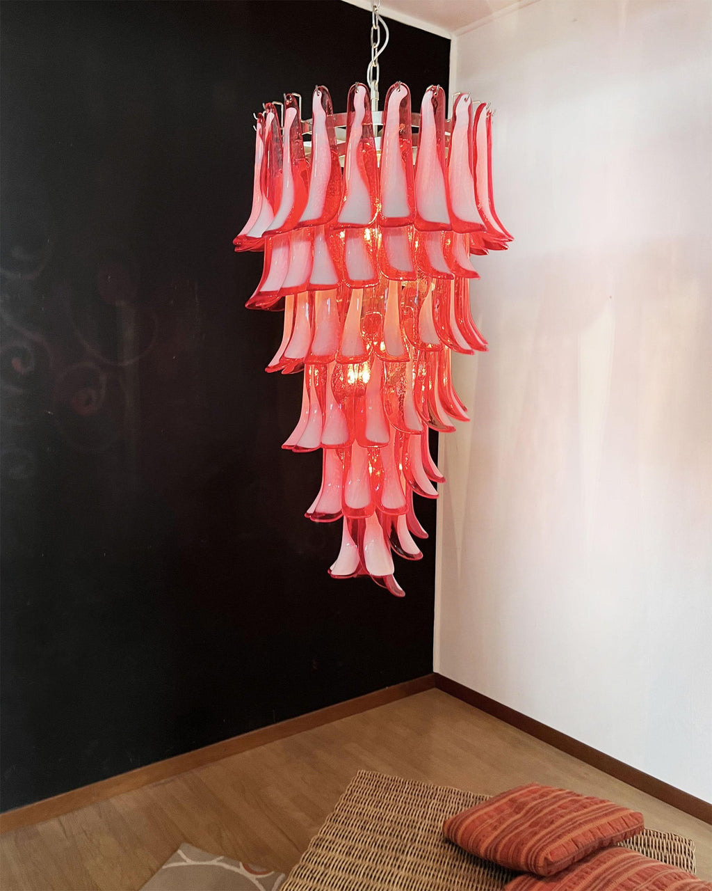Vespera Flora Crystal Suspension Light