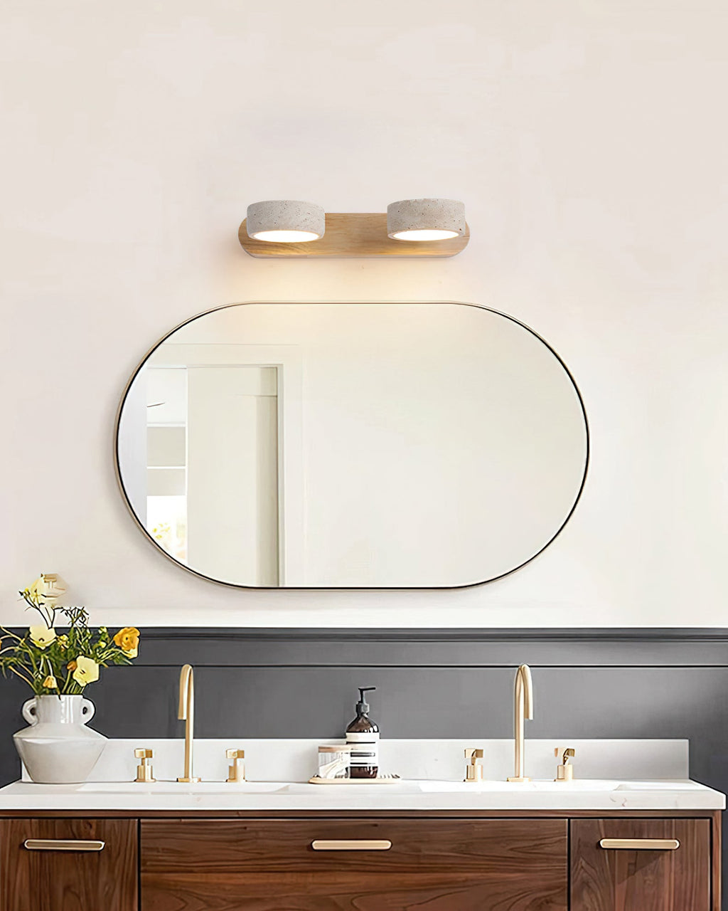 FENWICK TRAVERTINE WALL SCONCE