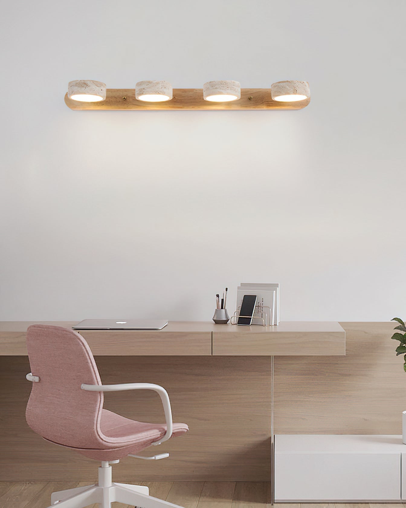 FENWICK TRAVERTINE WALL SCONCE
