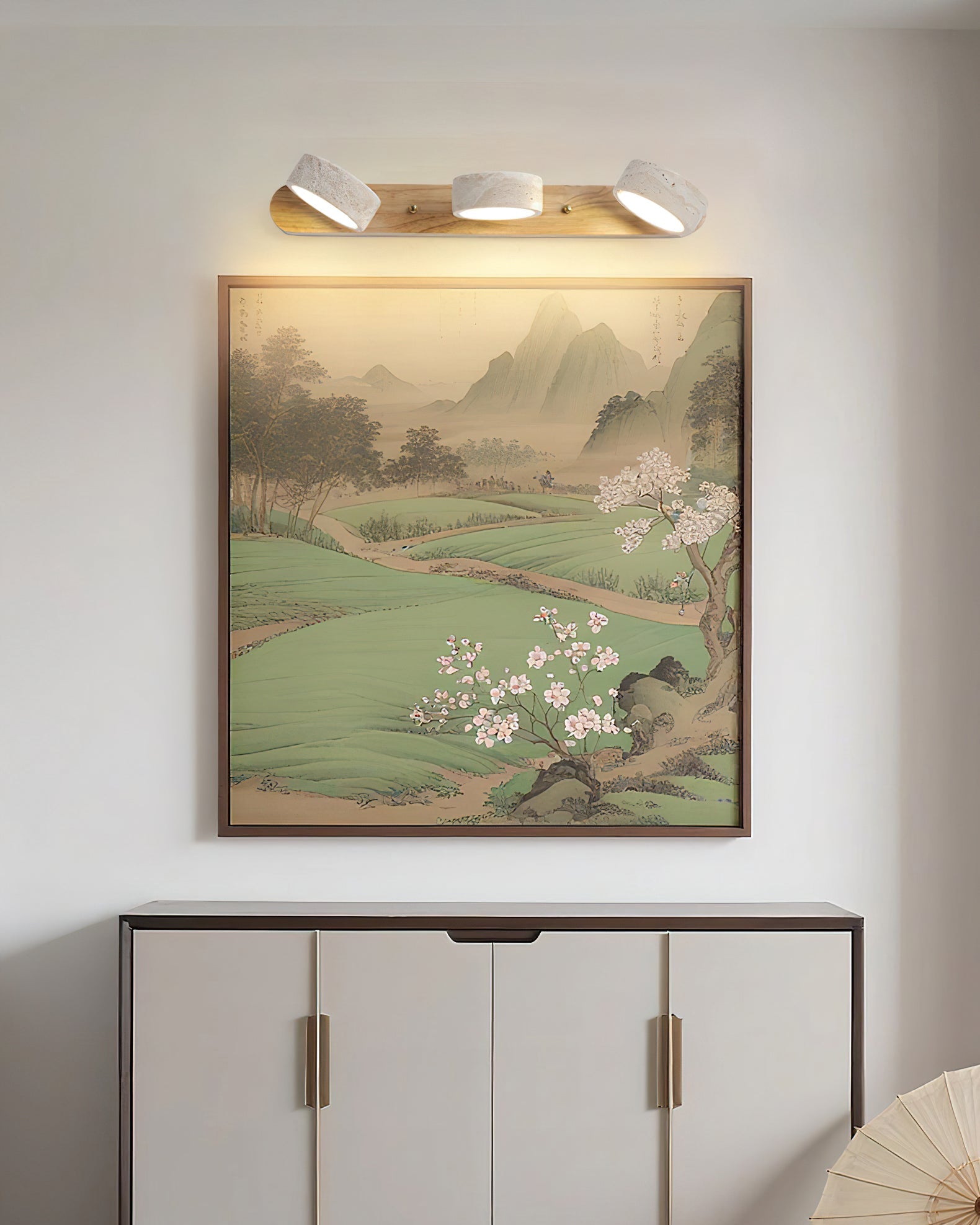 FENWICK TRAVERTINE WALL SCONCE