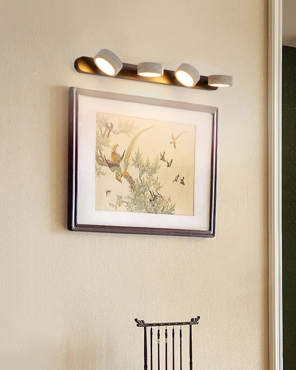 FENWICK TRAVERTINE WALL SCONCE
