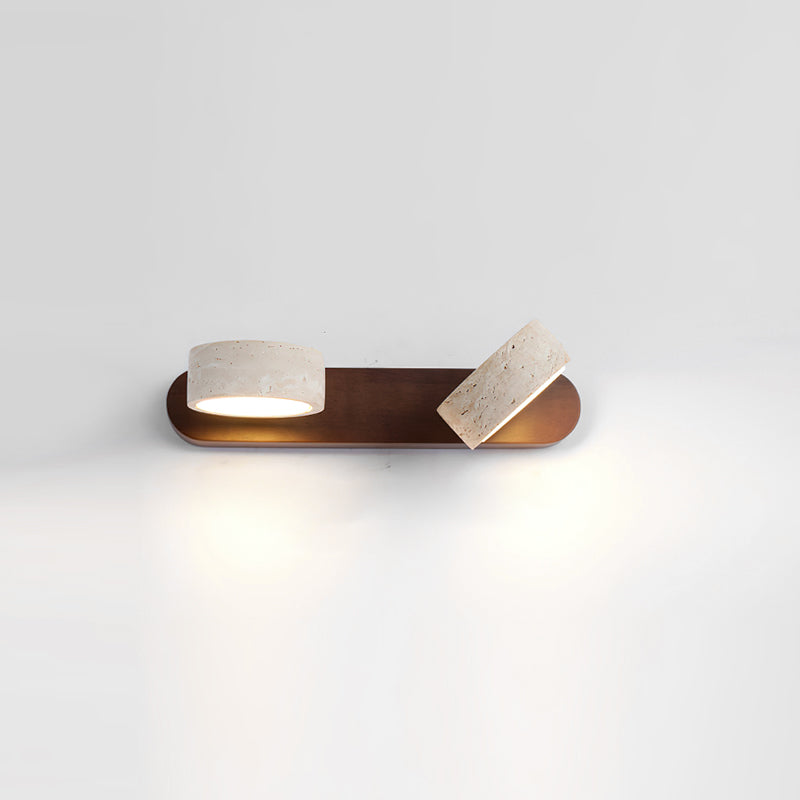 FENWICK TRAVERTINE WALL SCONCE