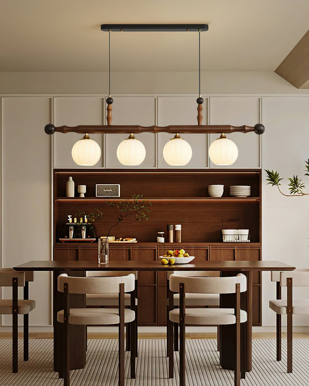 WINDSOR WOODEN CANOPY CHANDELIER