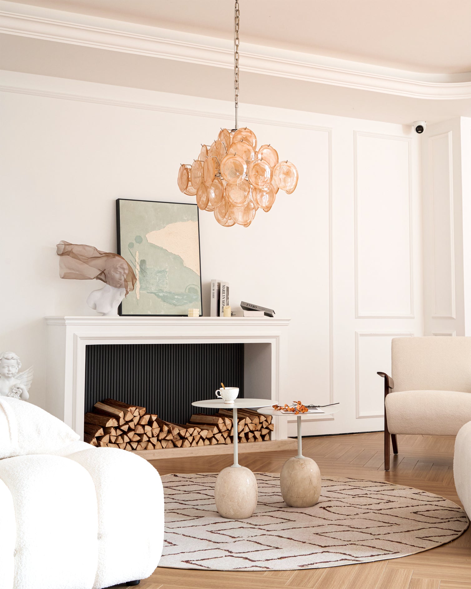 Canterbury Sunburst Murano Pendant
