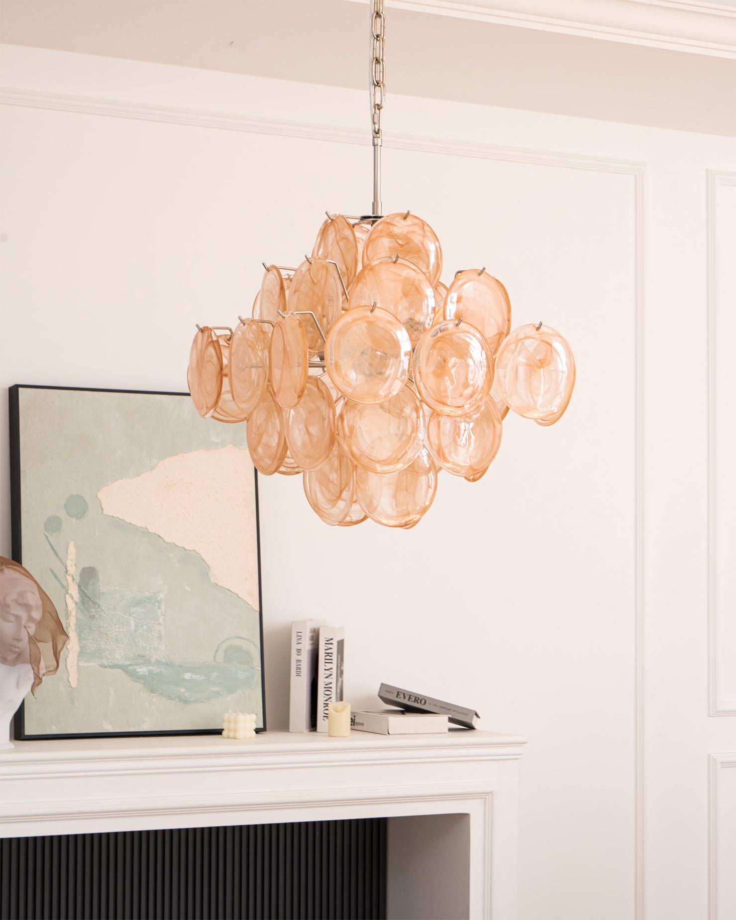 Canterbury Sunburst Murano Pendant