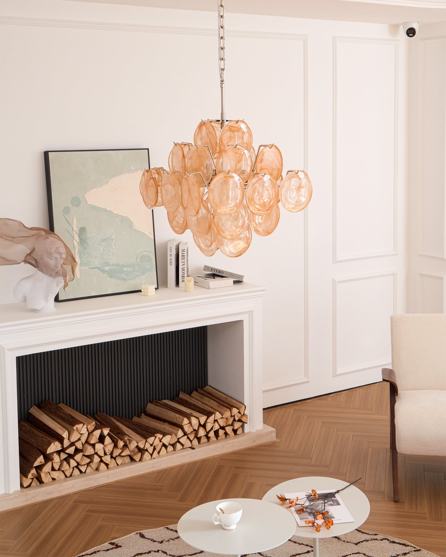 Canterbury Sunburst Murano Pendant