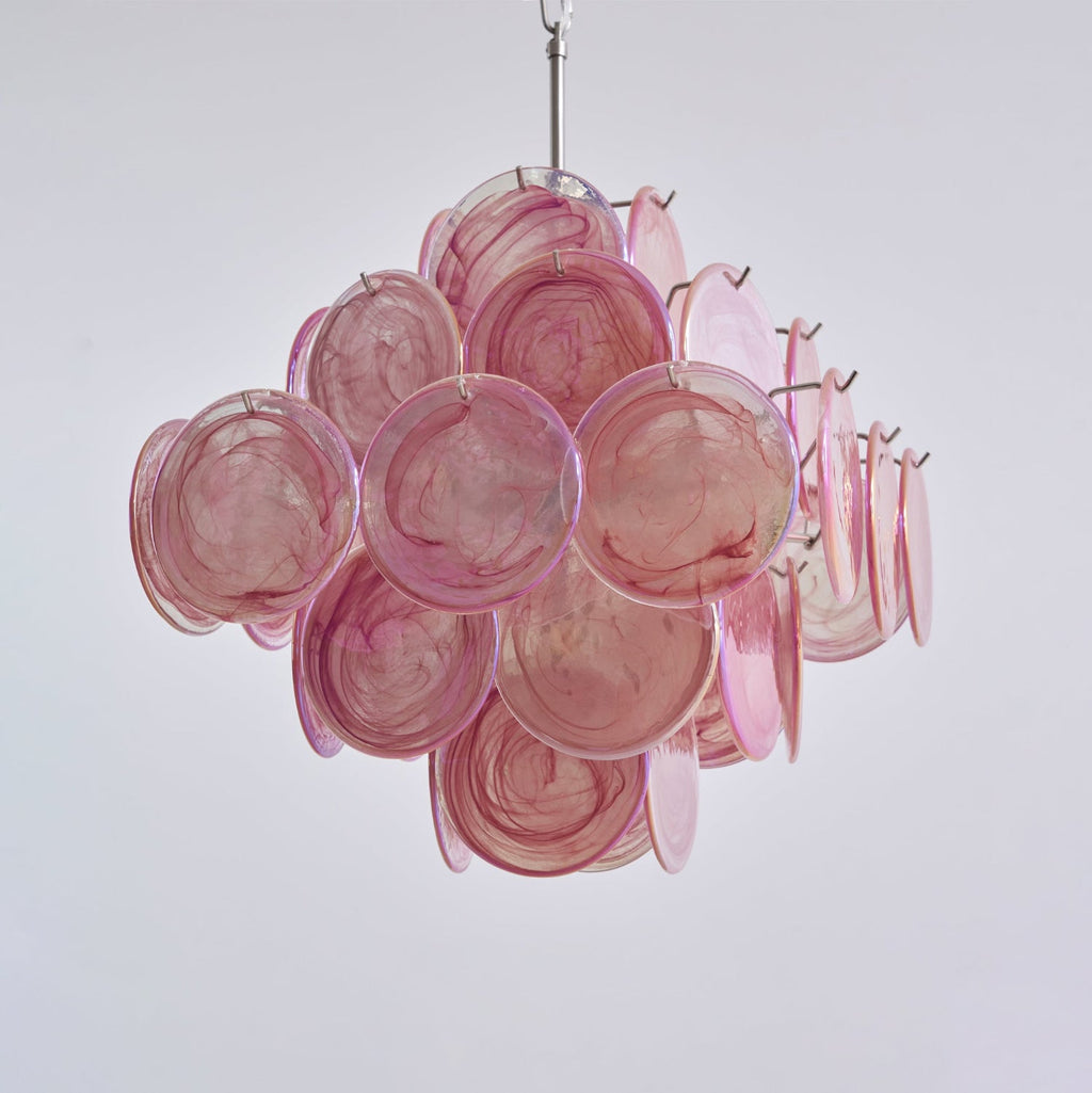 FLORENCE ROSE DISK MURANO CEILING LANTERN