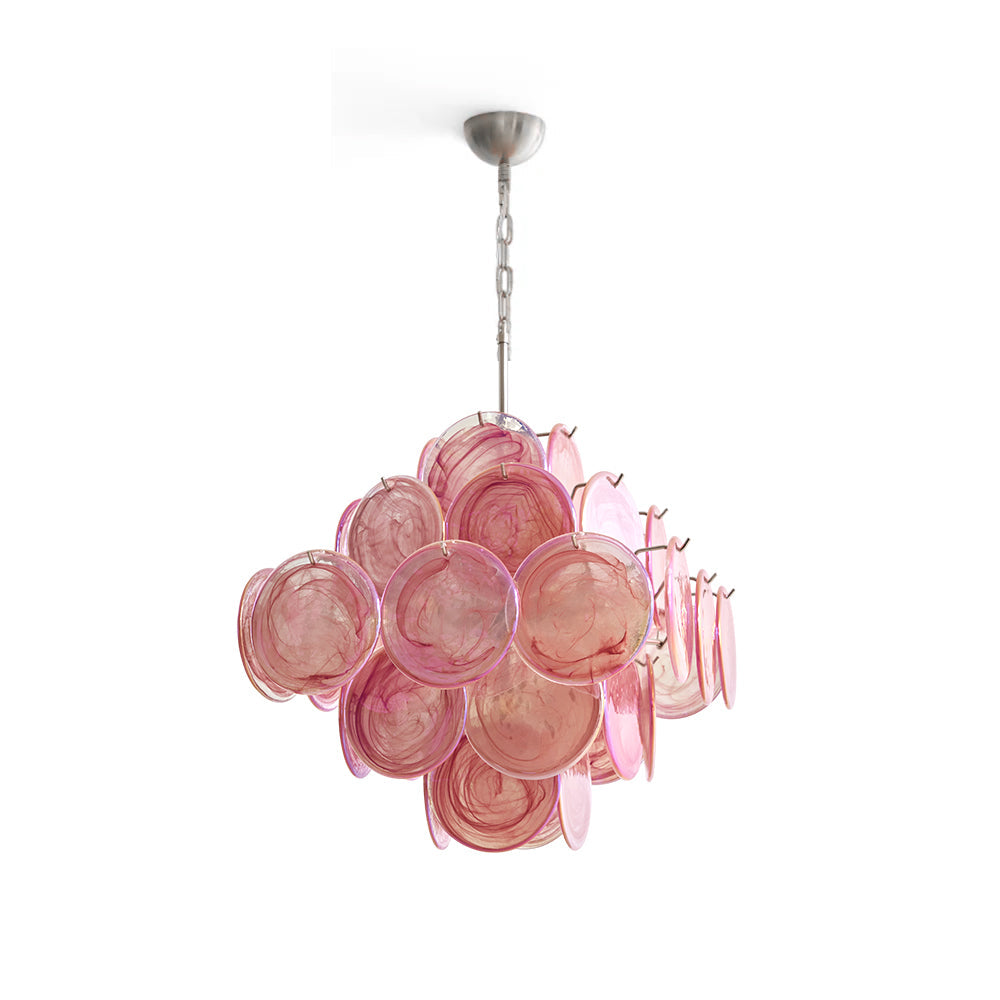 FLORENCE ROSE DISK MURANO CEILING LANTERN