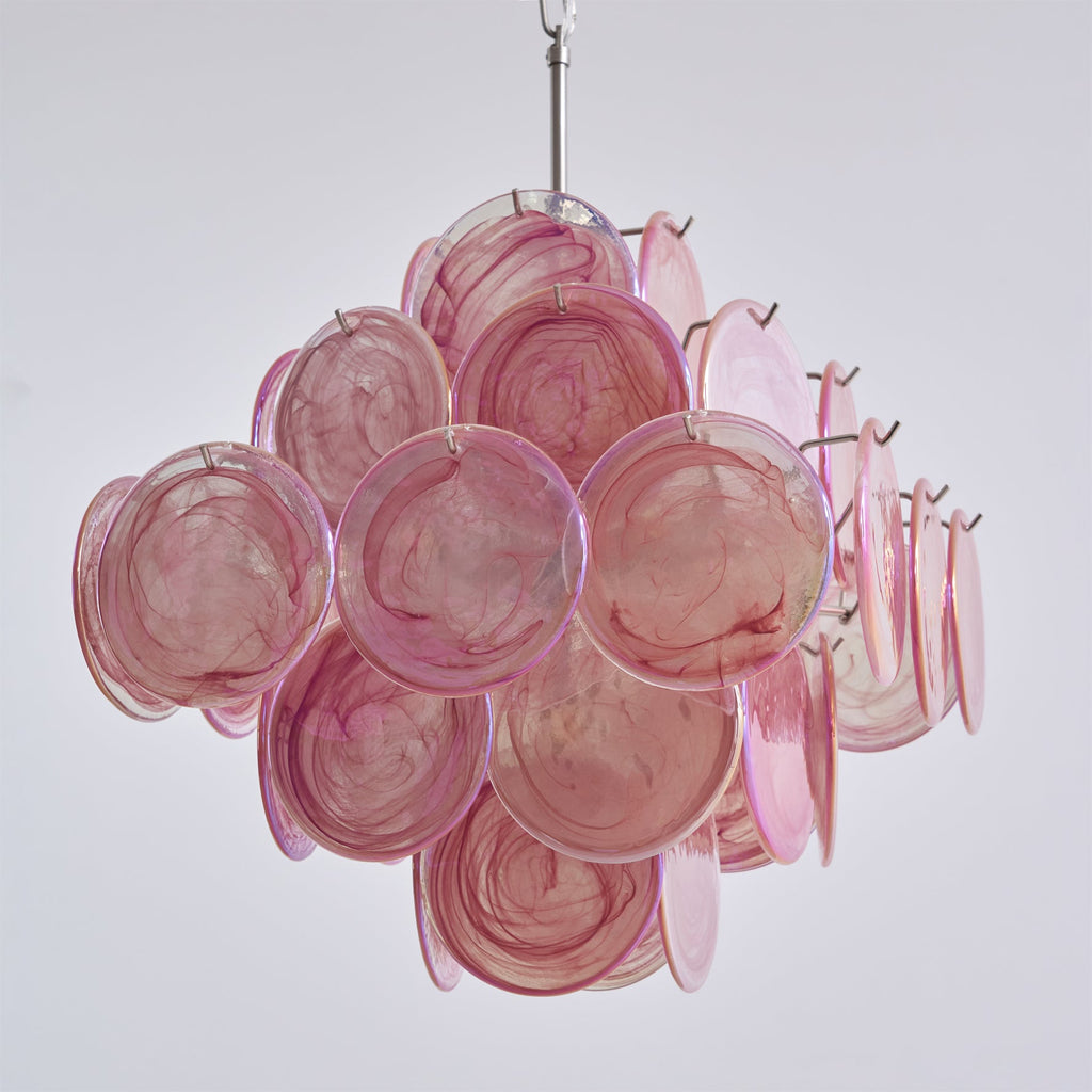 FLORENCE ROSE DISK MURANO CEILING LANTERN