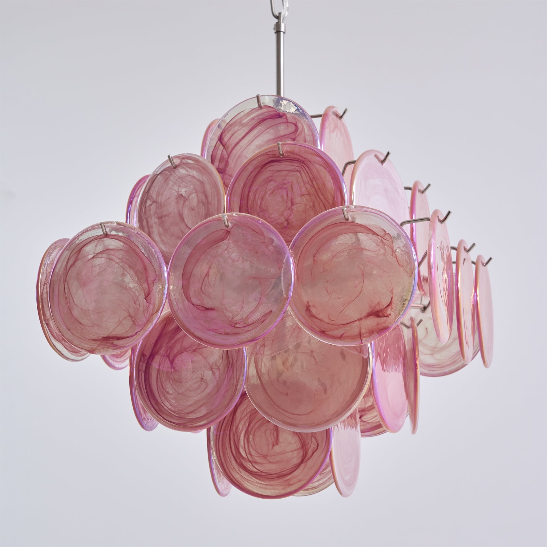 FLORENCE ROSE DISK MURANO CEILING LANTERN