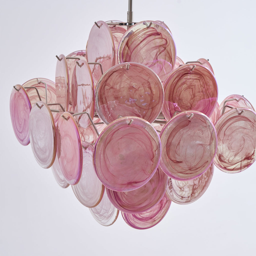 FLORENCE ROSE DISK MURANO CEILING LANTERN