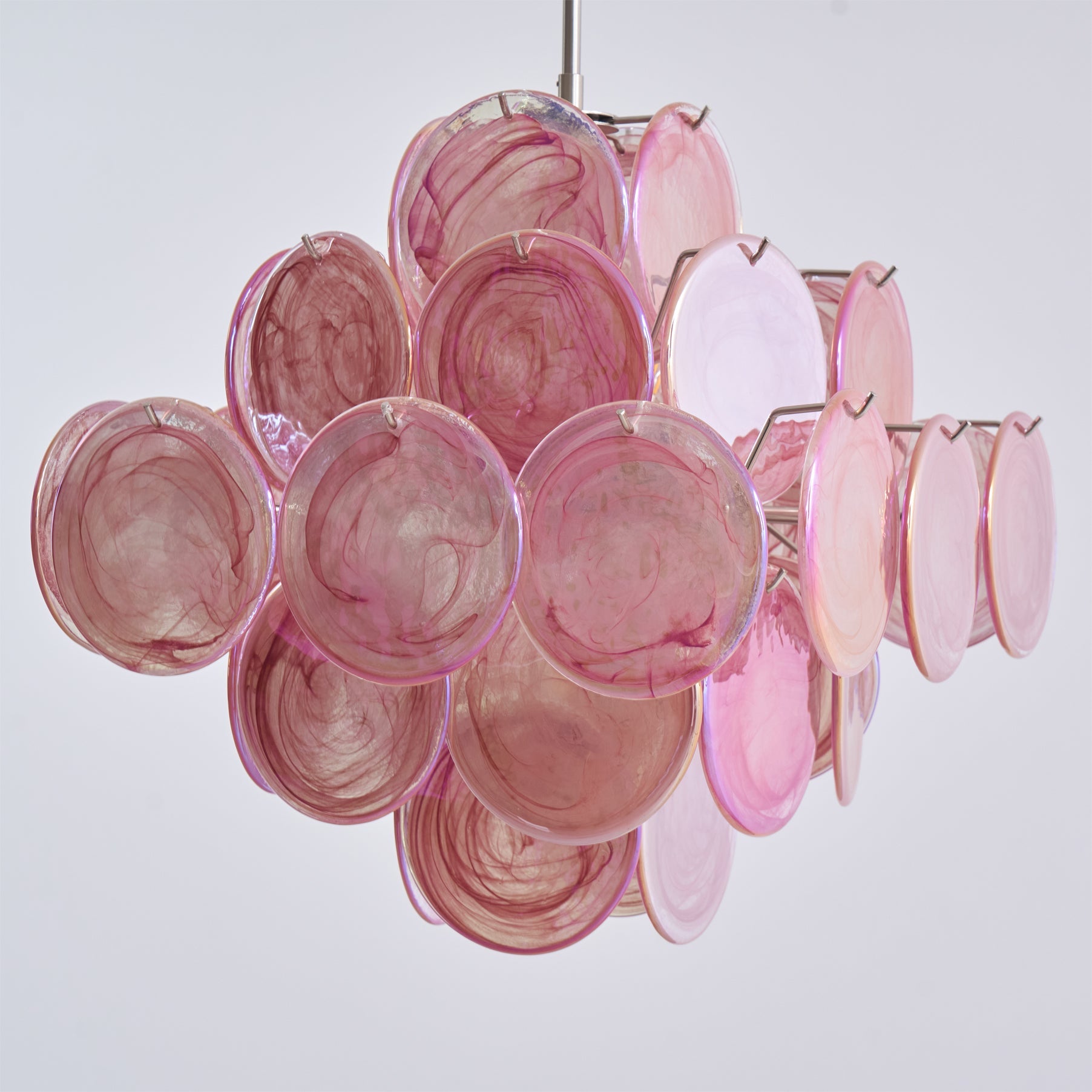 FLORENCE ROSE DISK MURANO CEILING LANTERN