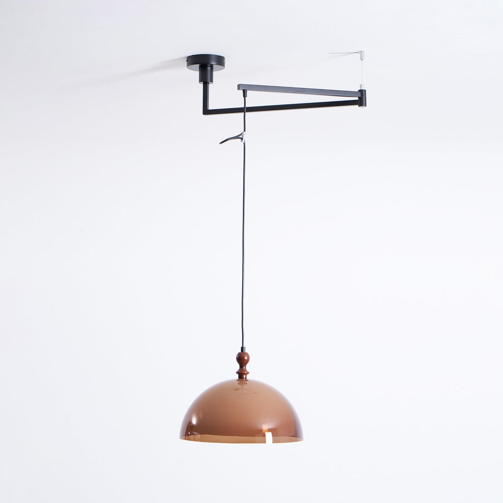 WINTHROP ADJUSTABLE ARM HANGING LANTERN