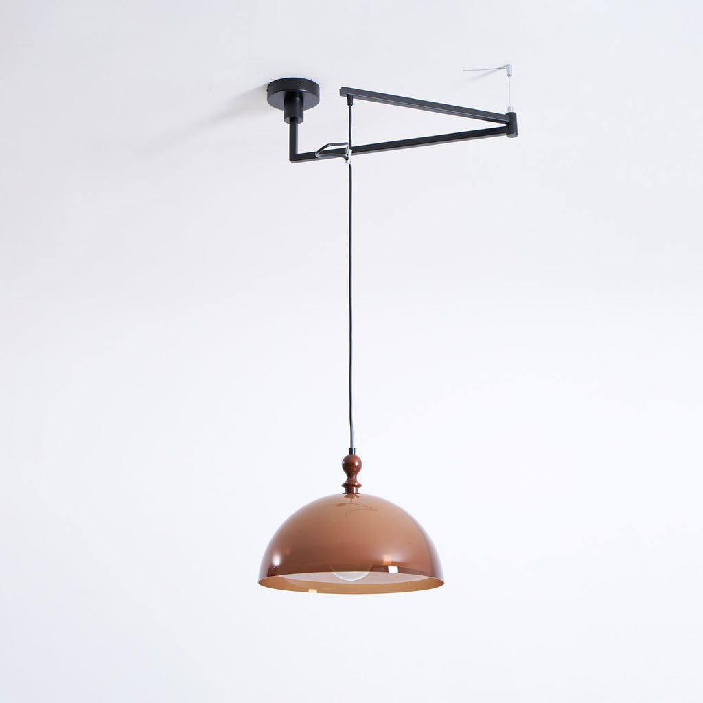 WINTHROP ADJUSTABLE ARM HANGING LANTERN