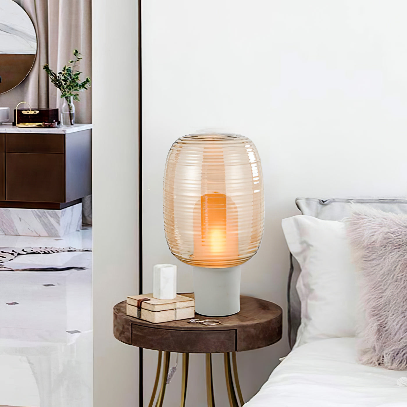 Cambridge Crystal Sphere Table Light