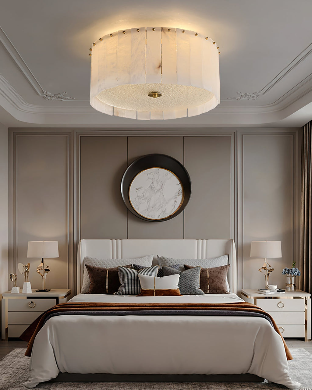 Thistledown Opaline Pendant Luminaire