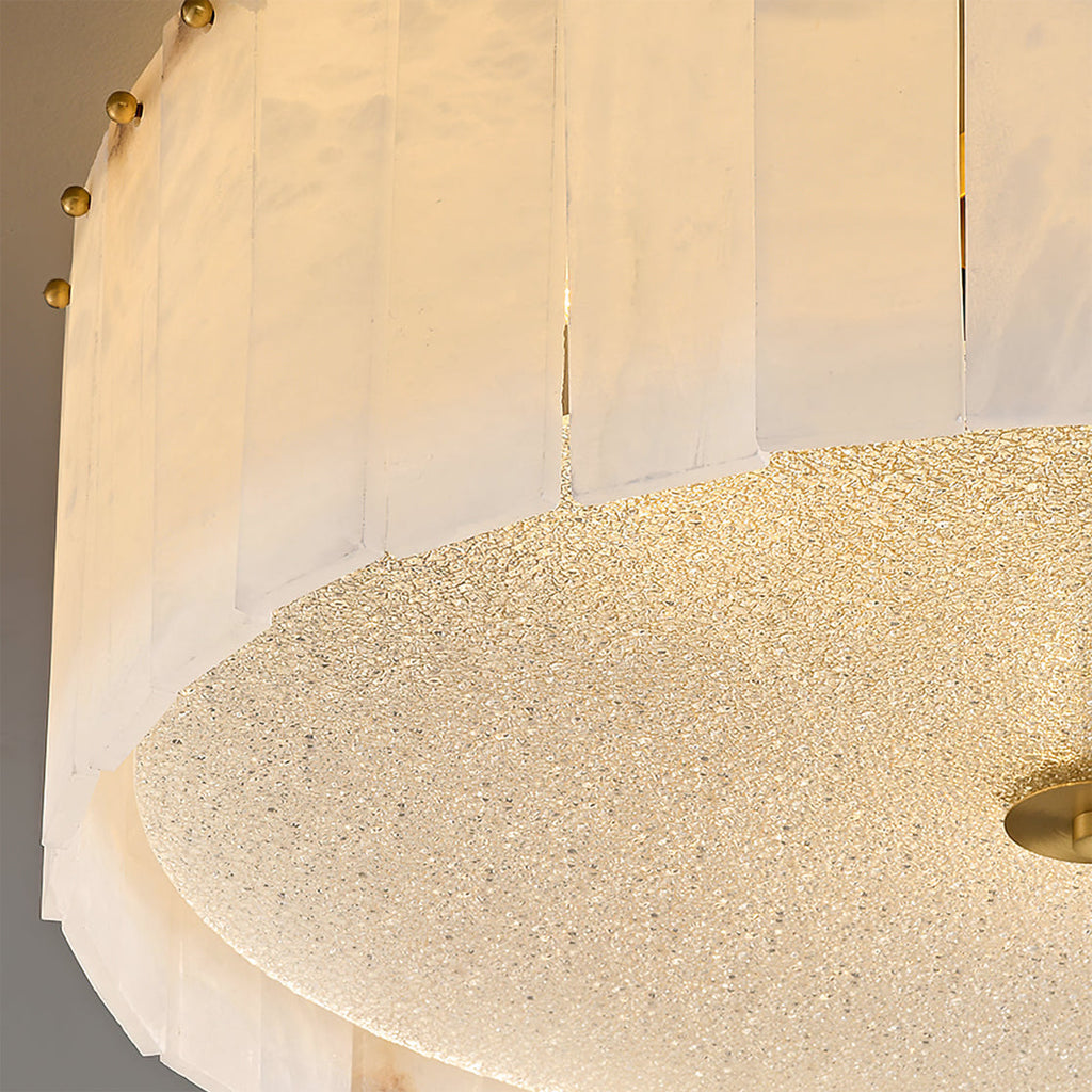 Thistledown Opaline Pendant Luminaire