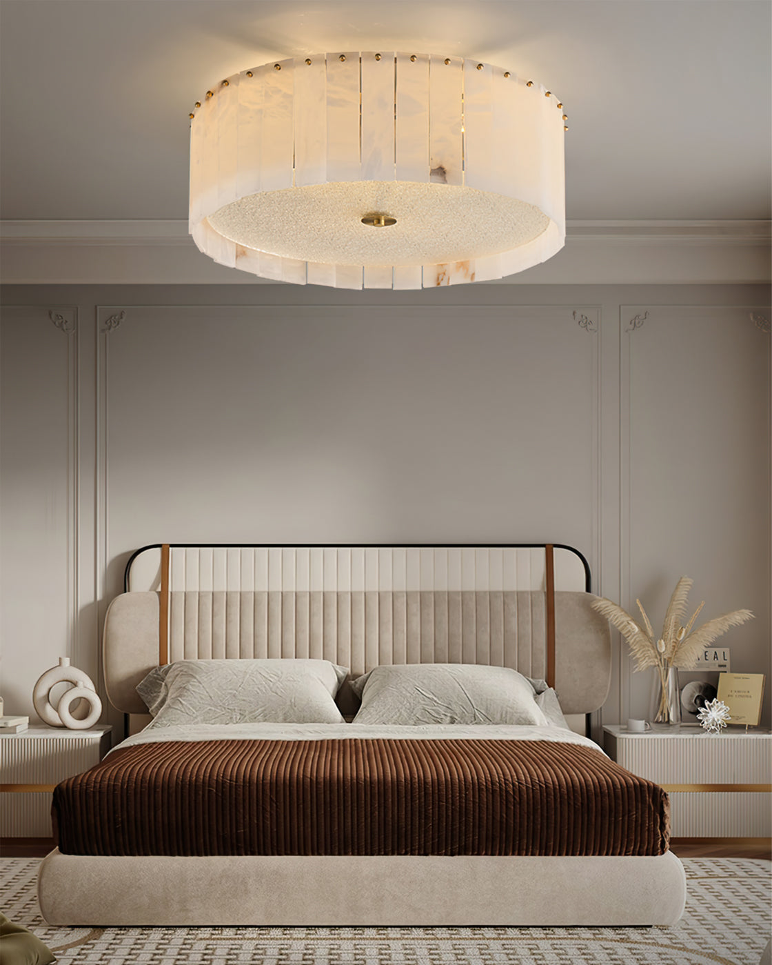 Thistledown Opaline Pendant Luminaire