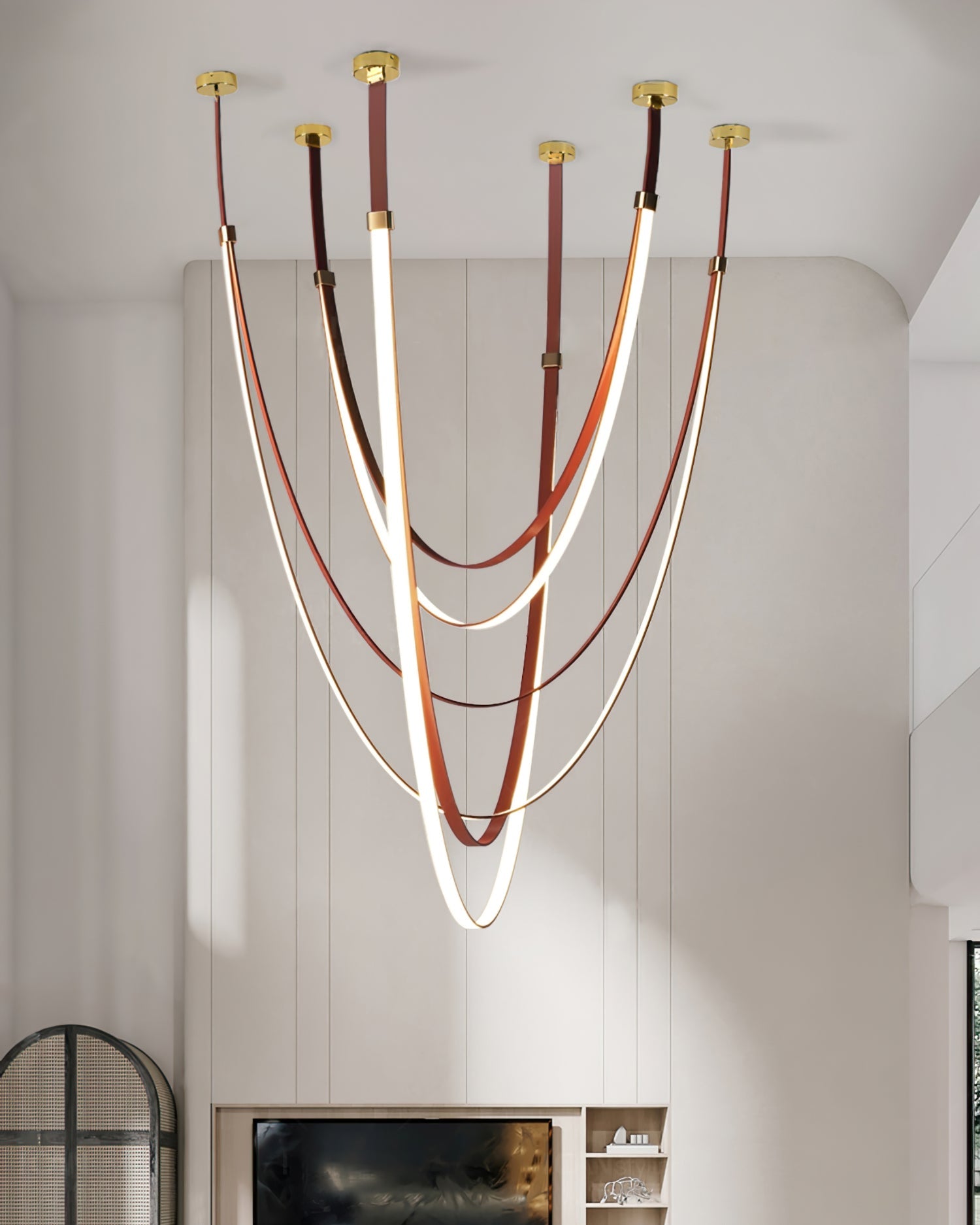 FENWICK WOVEN CANOPY PENDANT LIGHT