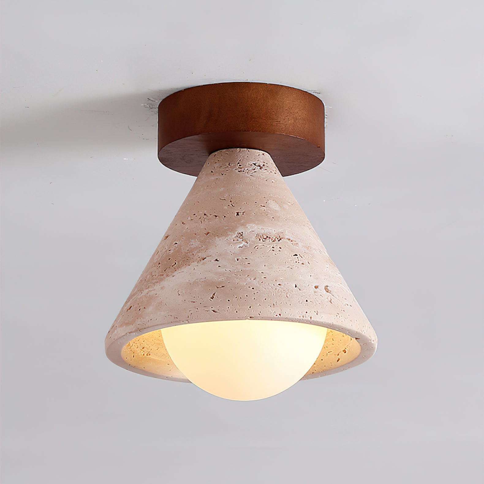 RAVENWOOD RUSTIC IRON CEILING LANTERN