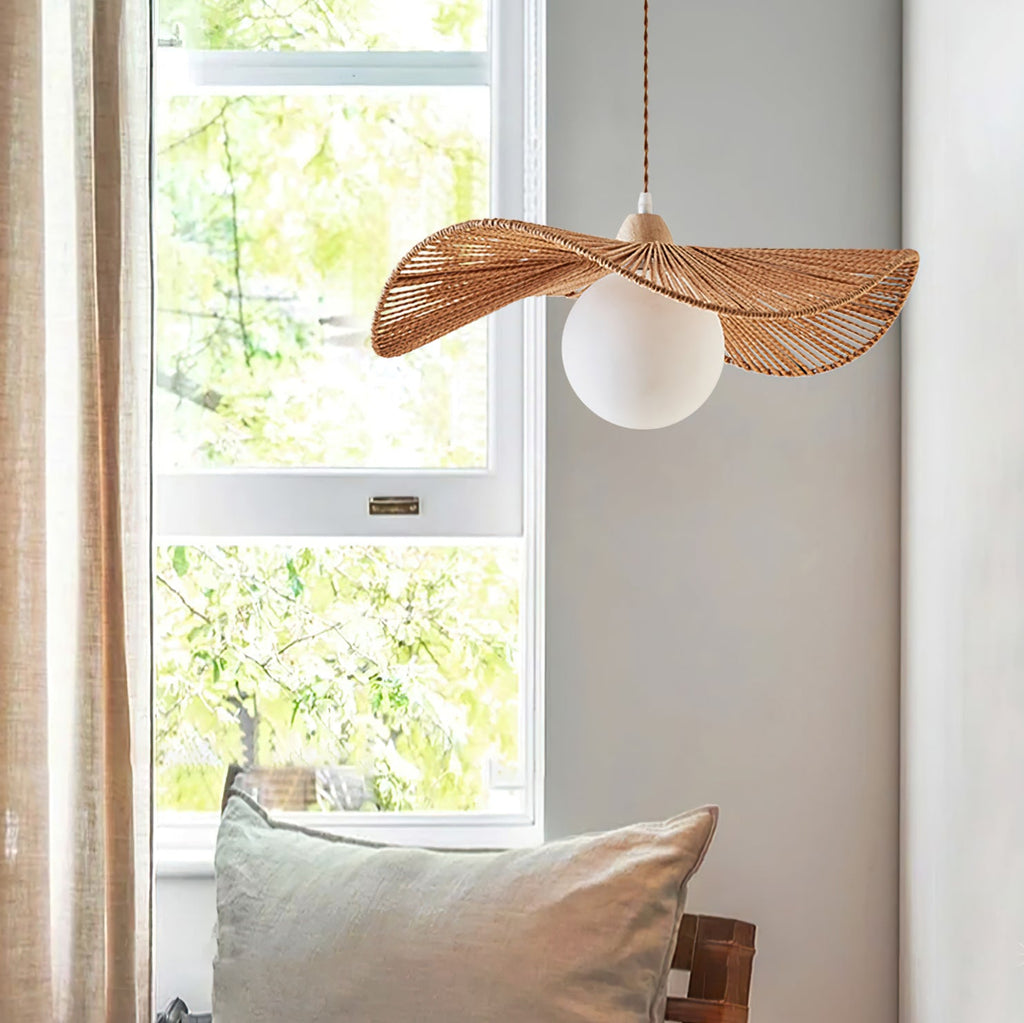 RAVENHURST TWISTED ROPE HANGING LANTERN