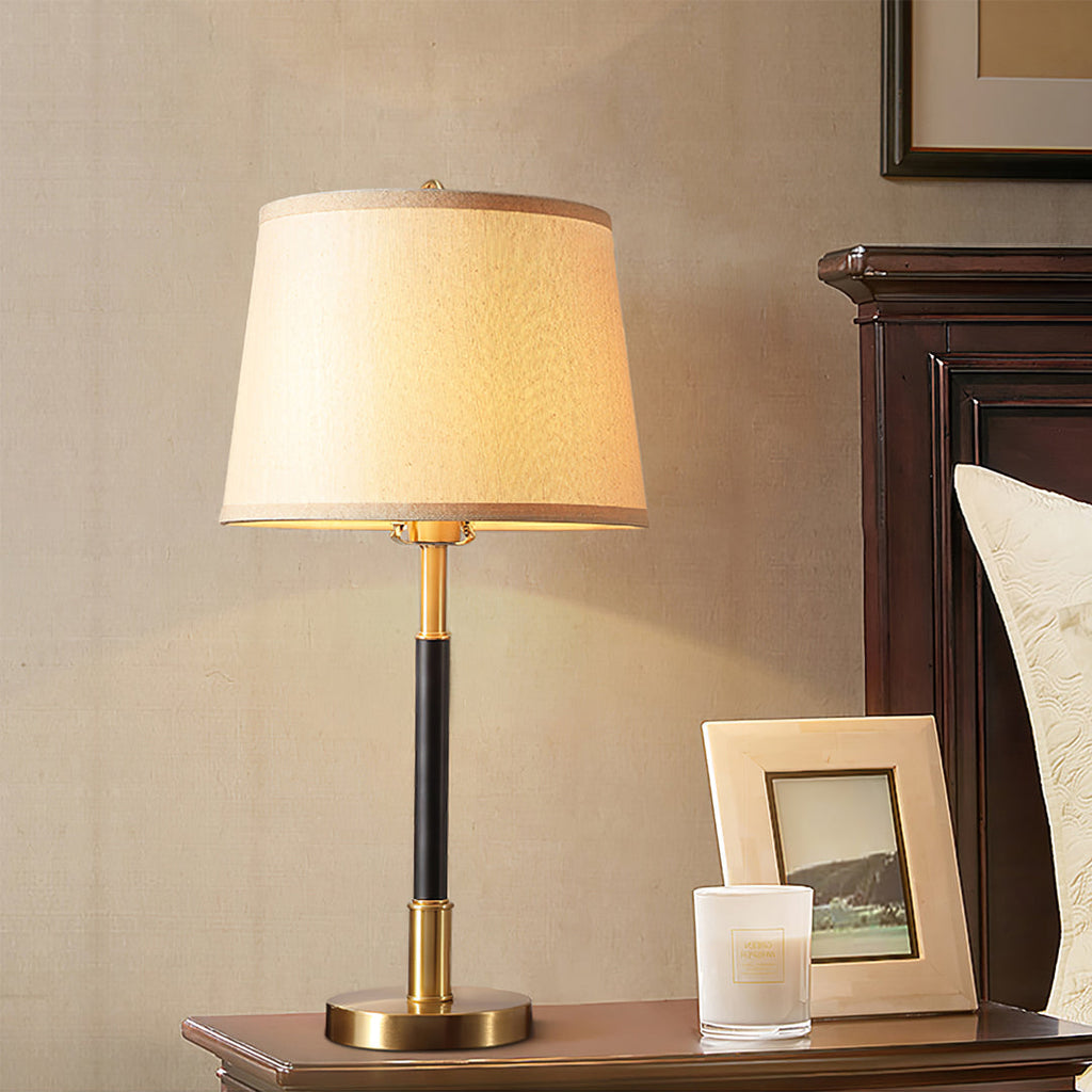 WINTHROP VINTAGE BRASS LANTERN TABLE LIGHT