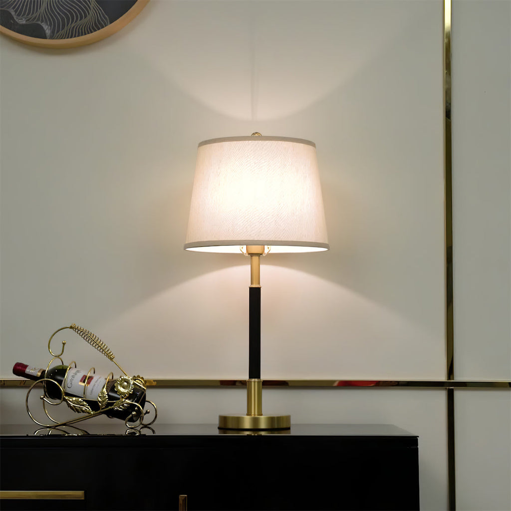 WINTHROP VINTAGE BRASS LANTERN TABLE LIGHT