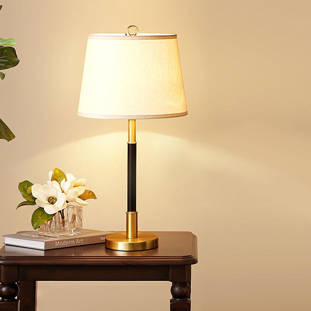 WINTHROP VINTAGE BRASS LANTERN TABLE LIGHT