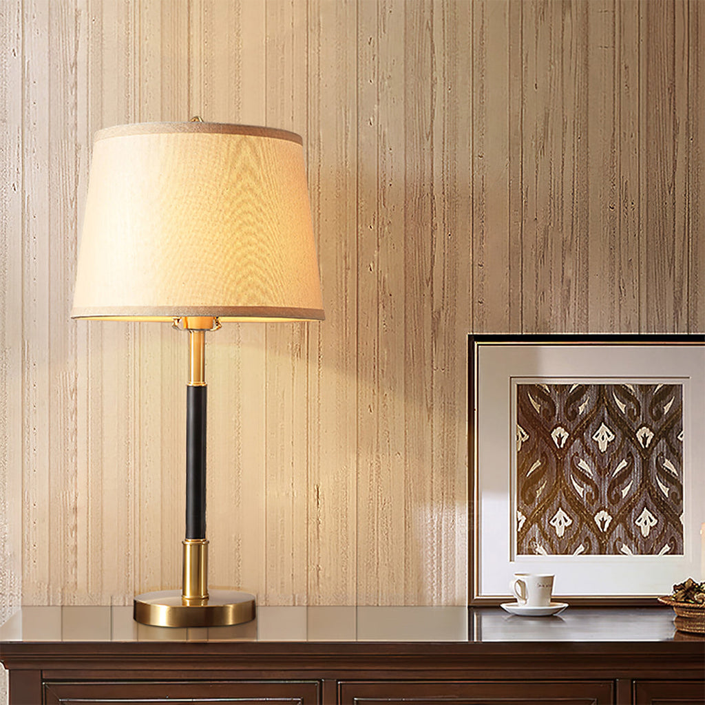 WINTHROP VINTAGE BRASS LANTERN TABLE LIGHT