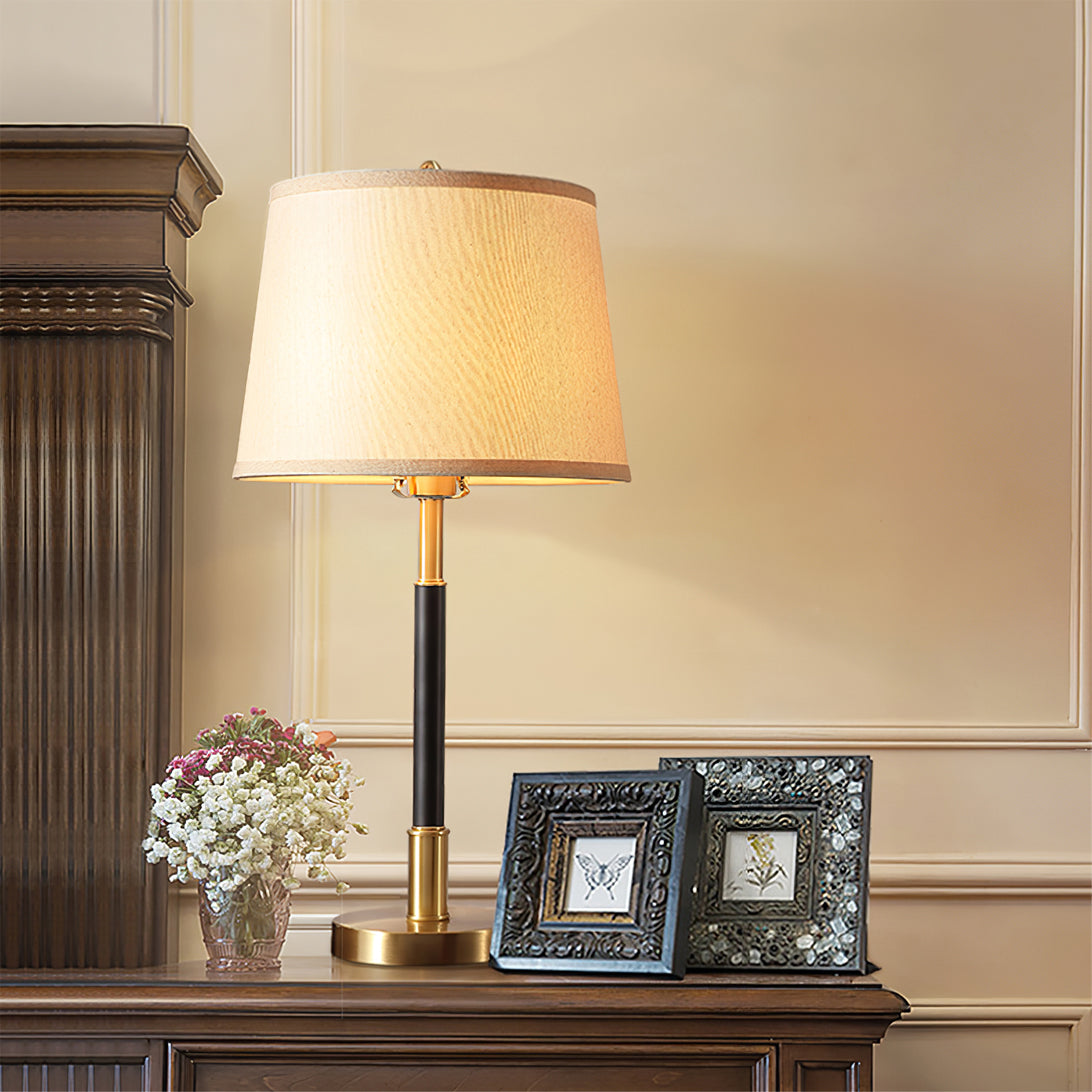 WINTHROP VINTAGE BRASS LANTERN TABLE LIGHT