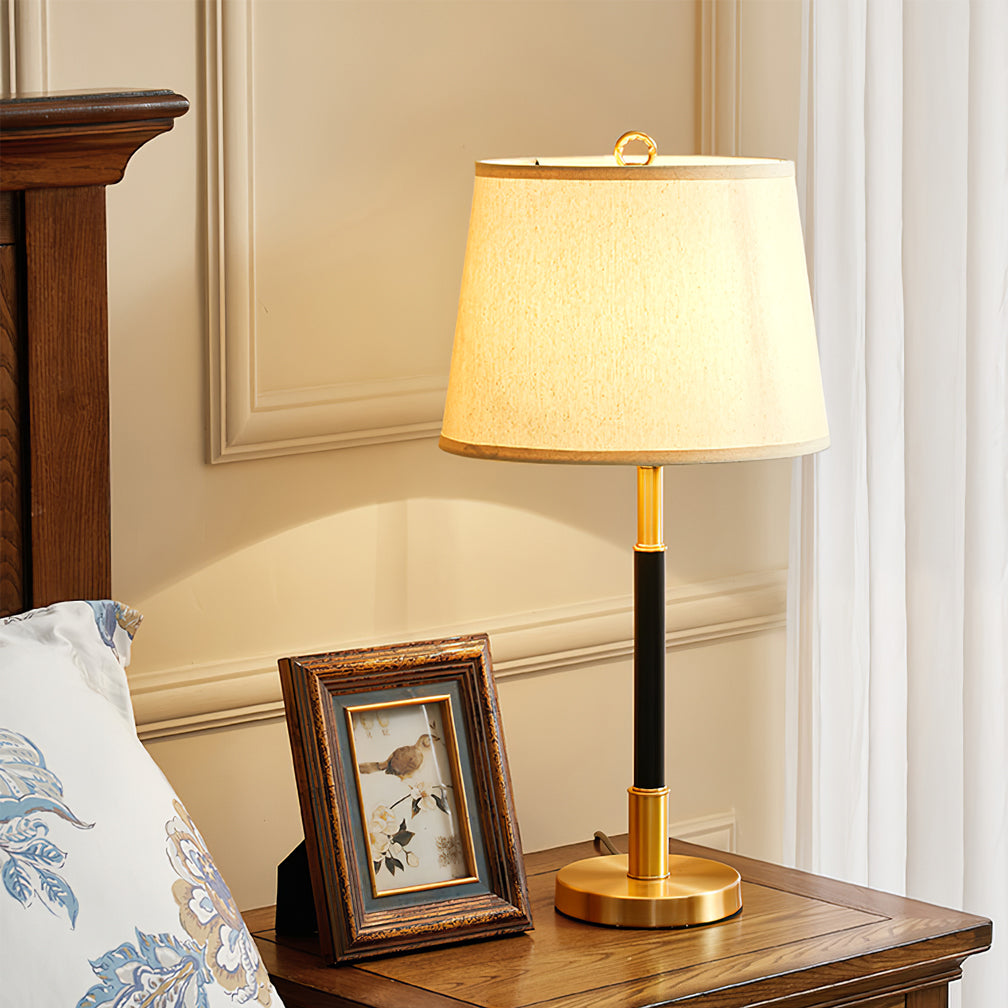 WINTHROP VINTAGE BRASS LANTERN TABLE LIGHT