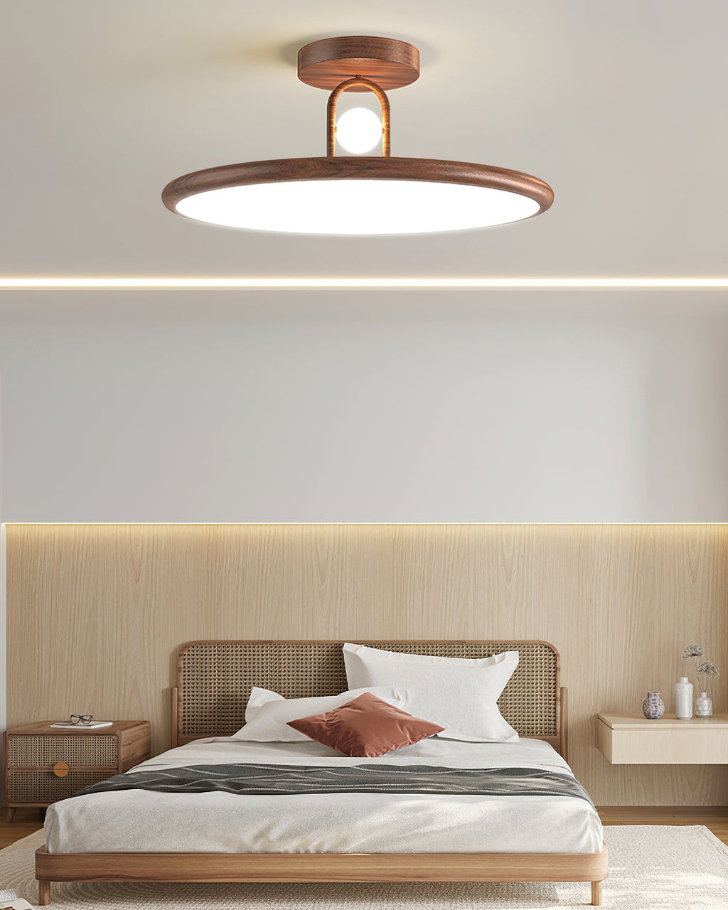 RAVENHALL ARTISAN WOVEN CEILING LIGHT