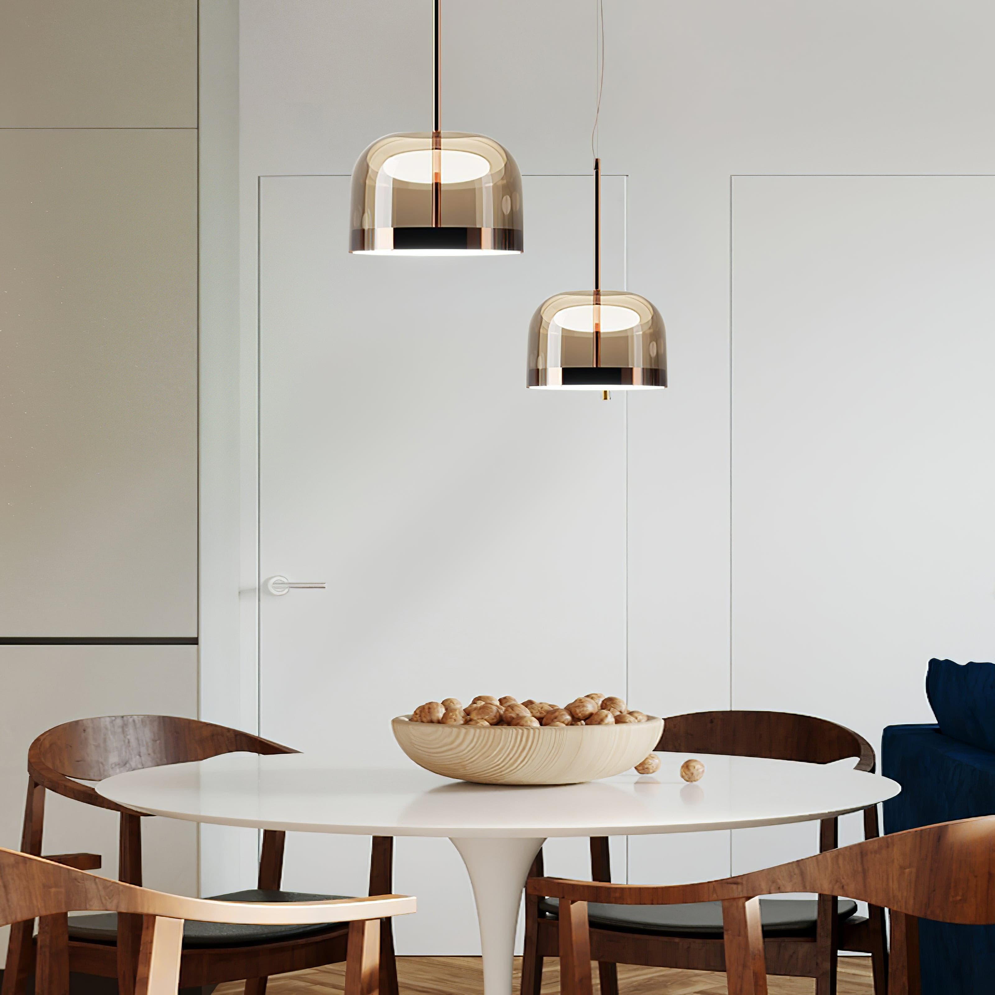 CHISWICK GLOWING ORB HANGING LANTERN