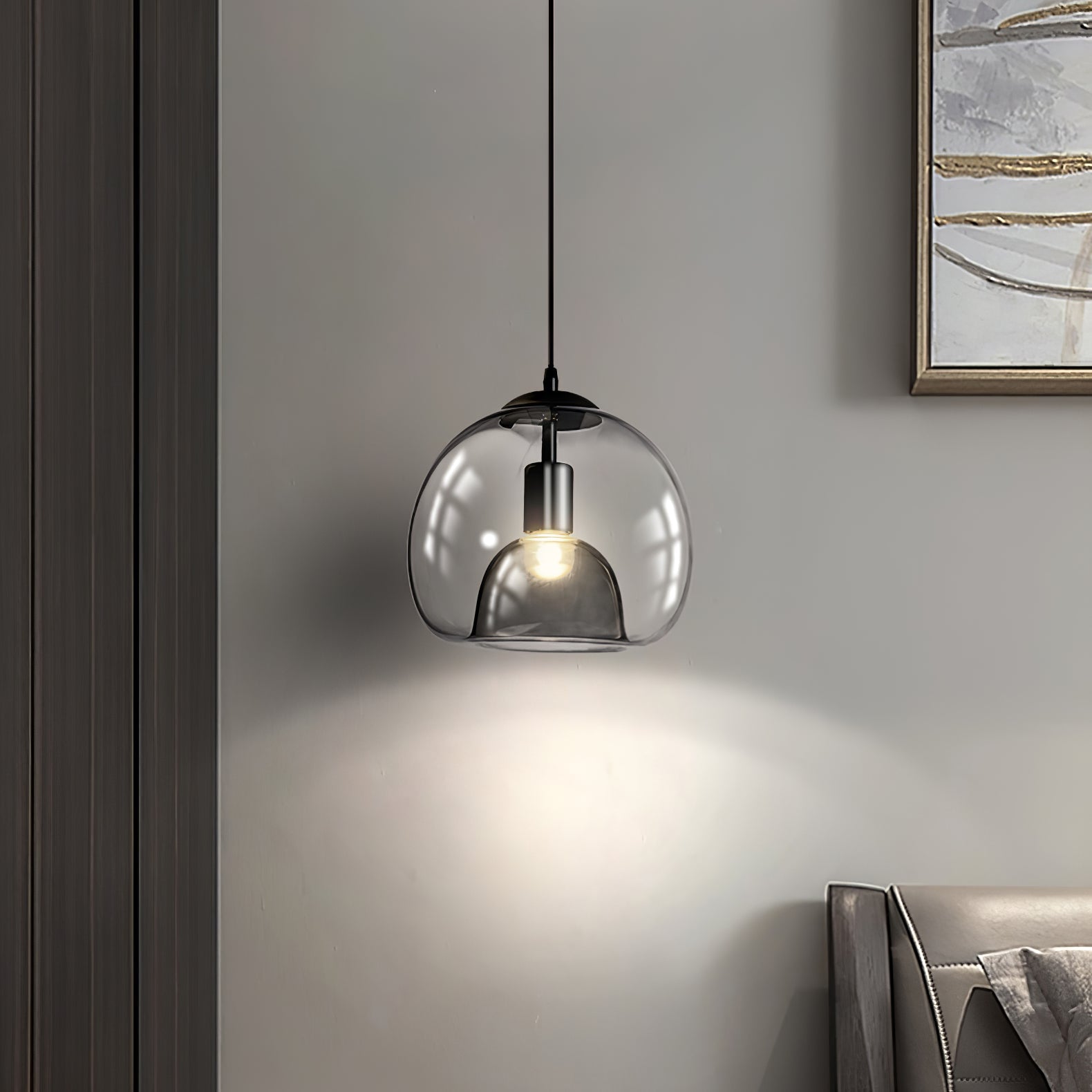 BRAMBLEWOOD WOVEN HANGING LANTERN