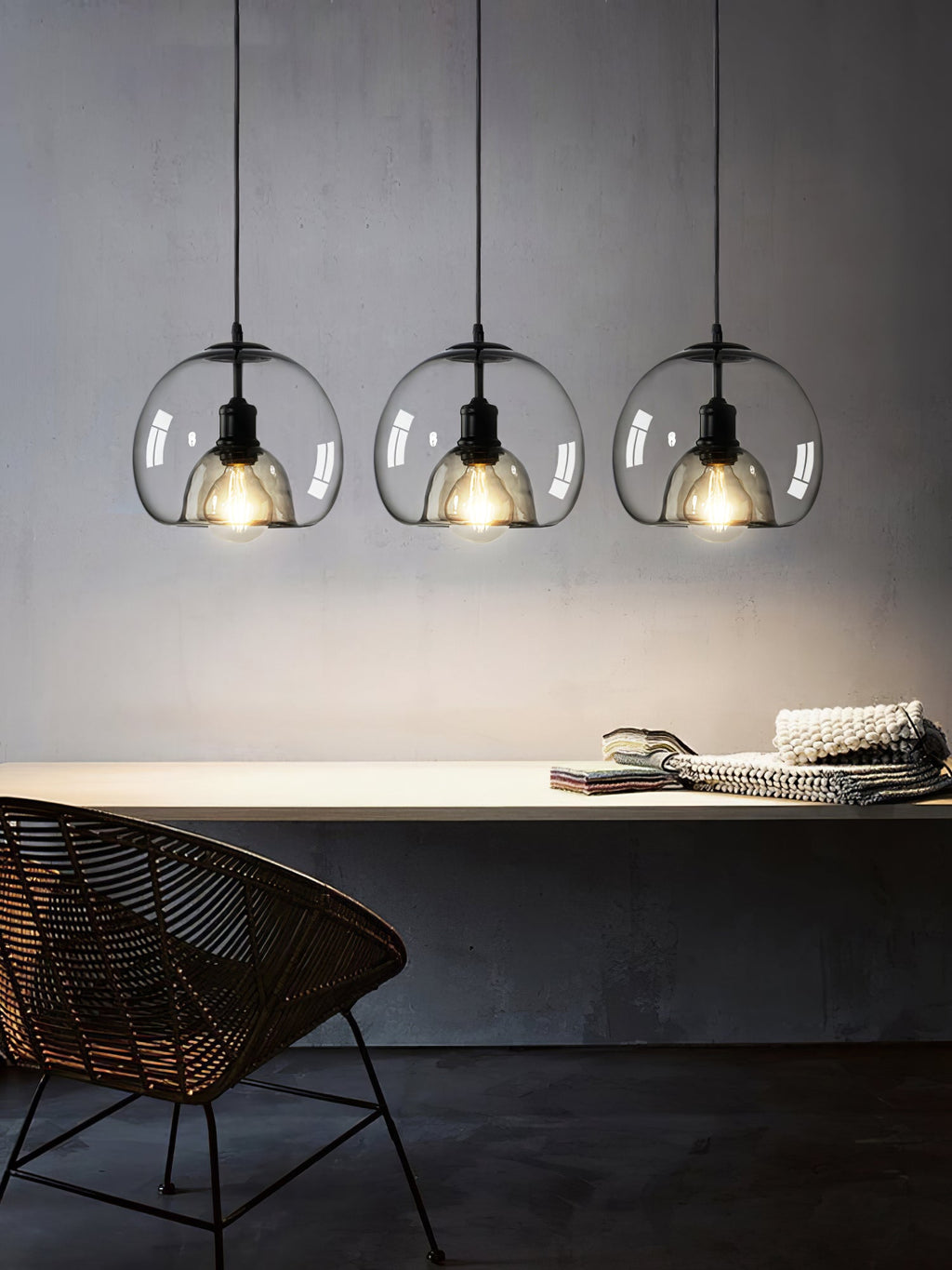 BRAMBLEWOOD WOVEN HANGING LANTERN