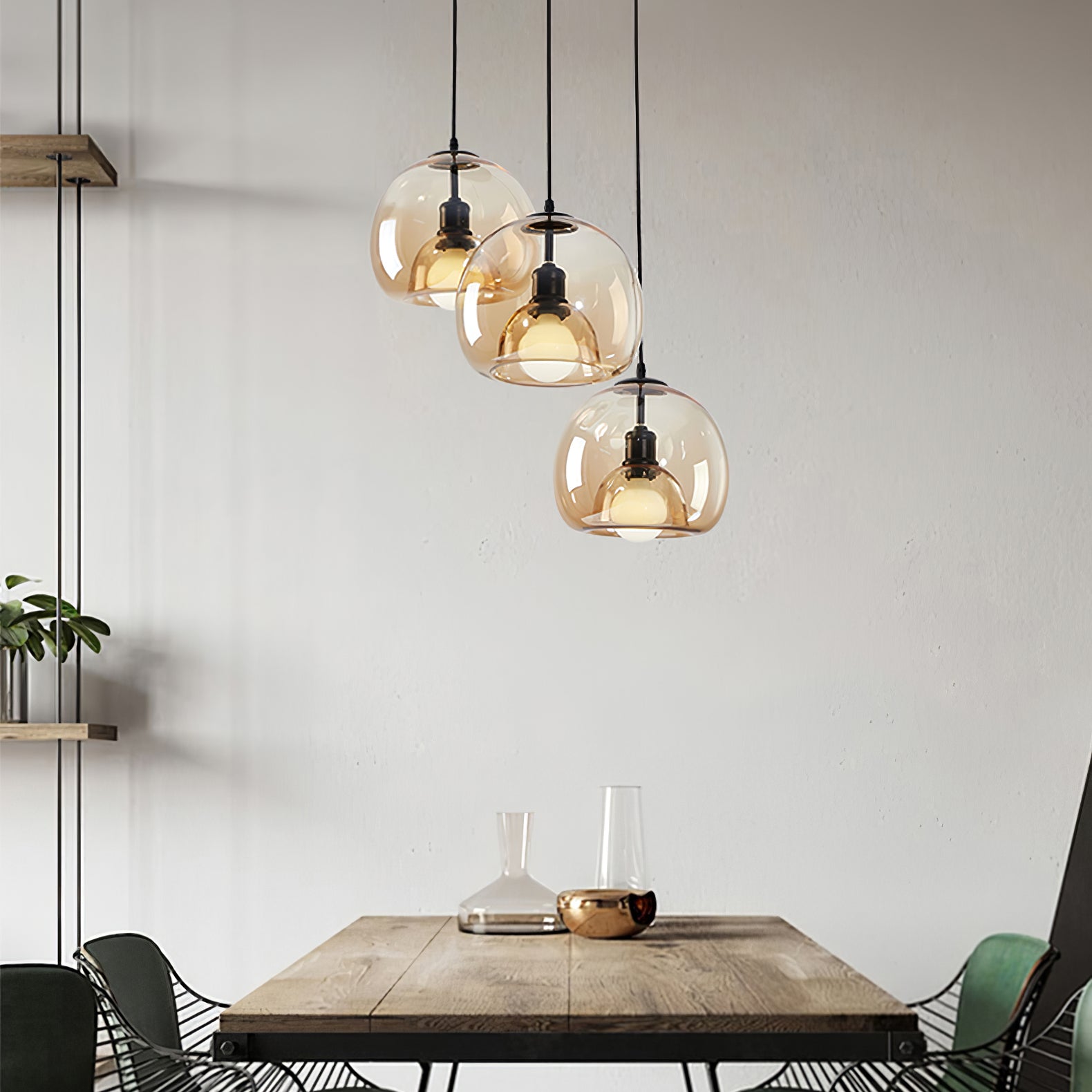 BRAMBLEWOOD WOVEN HANGING LANTERN