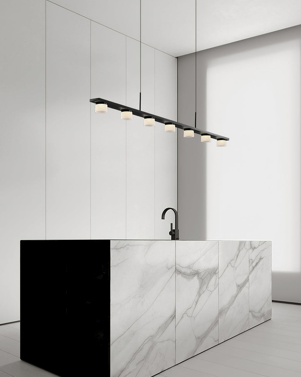 WINTHROP ORBITAL ILLUMINATION CHANDELIER