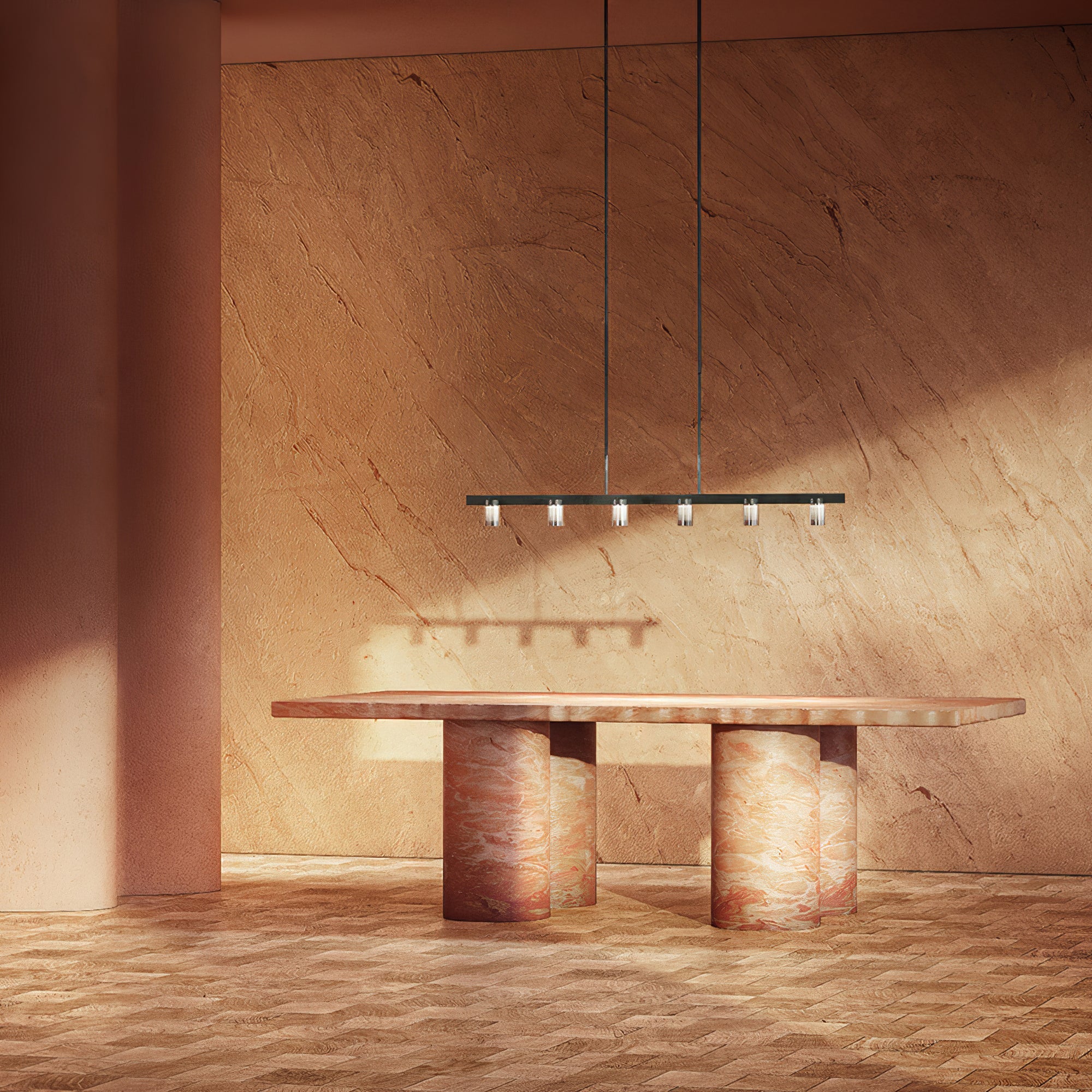 WINTHROP ORBITAL ILLUMINATION CHANDELIER