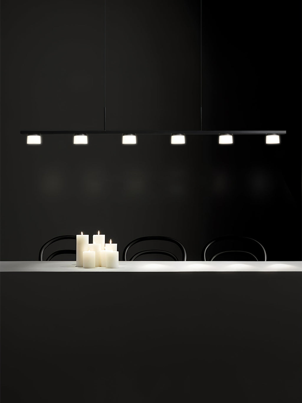 WINTHROP ORBITAL ILLUMINATION CHANDELIER