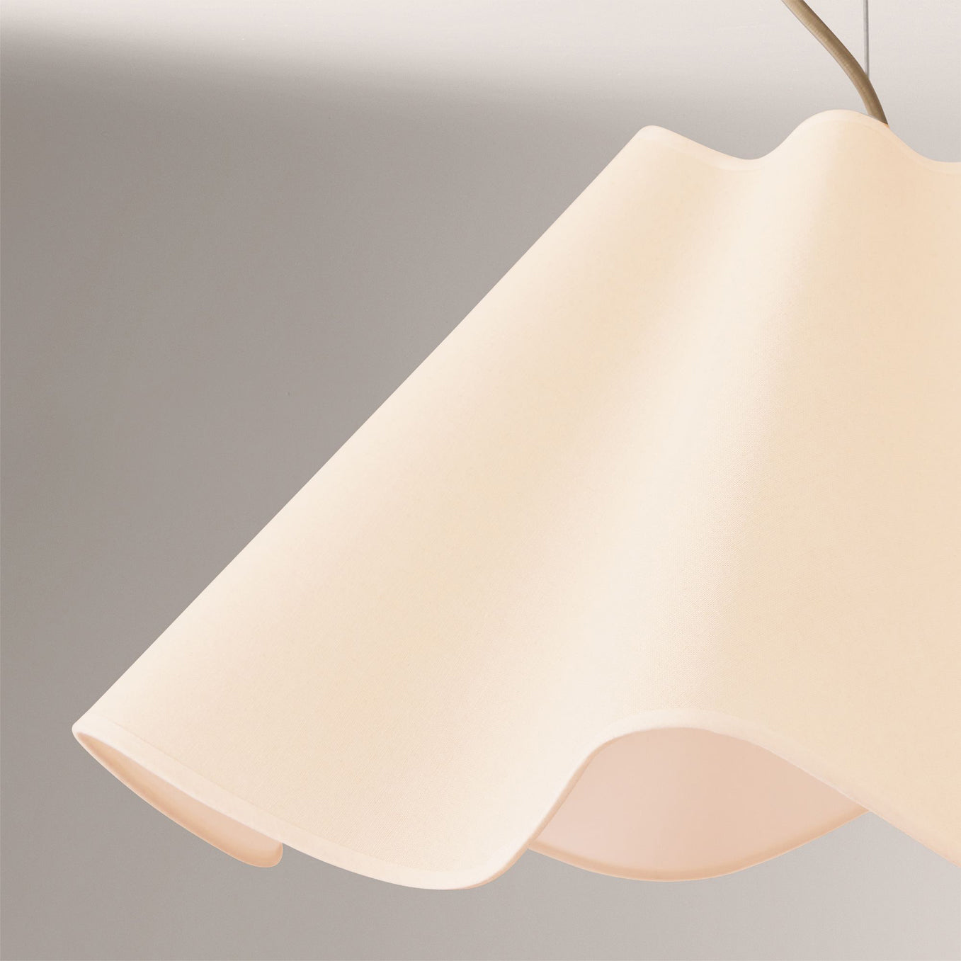 BOSTONIAN LINEN HANGING LANTERN