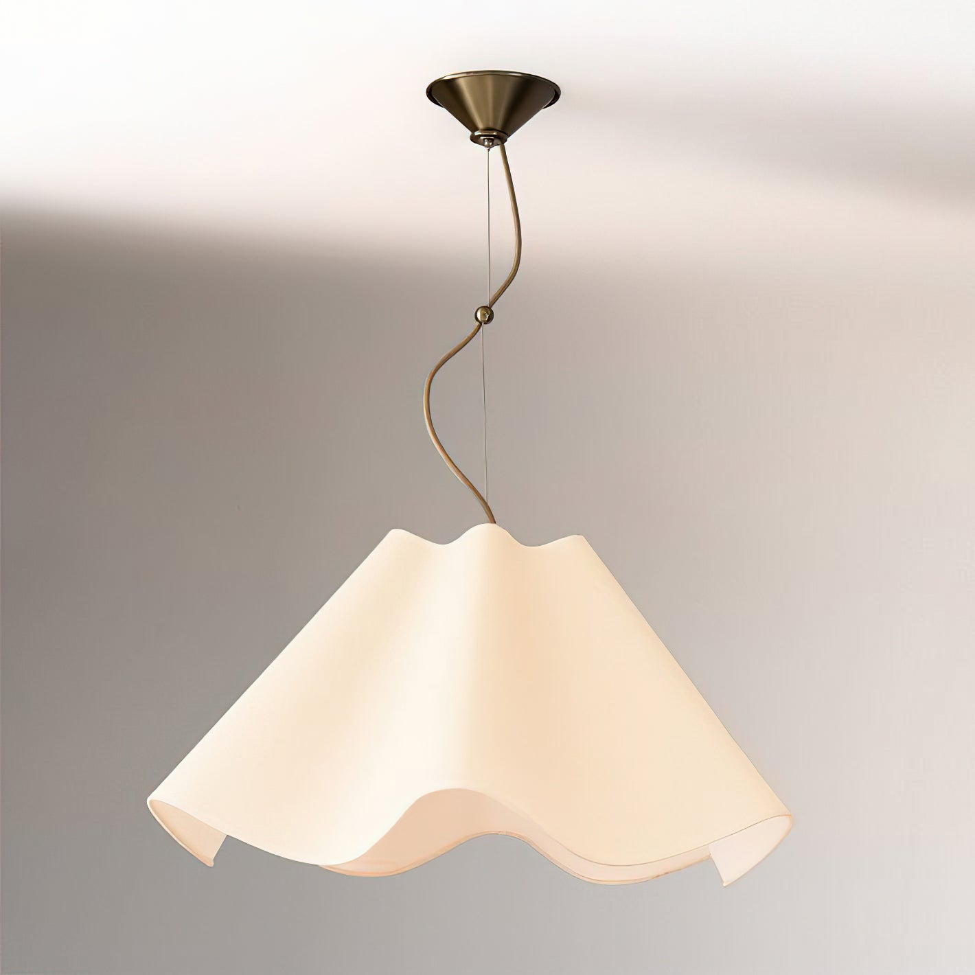 BOSTONIAN LINEN HANGING LANTERN