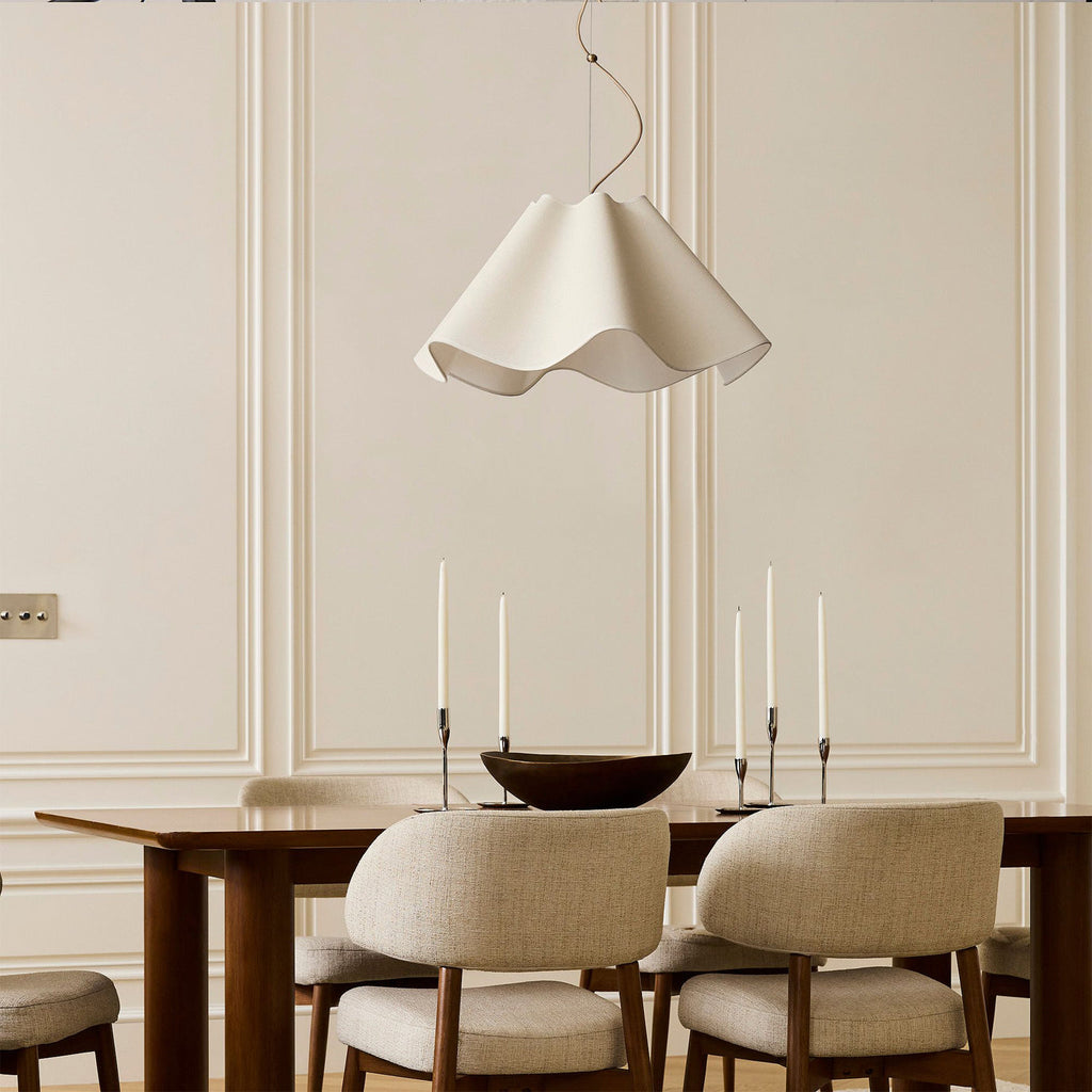 BOSTONIAN LINEN HANGING LANTERN
