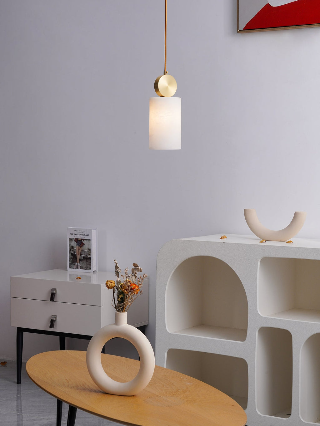 CALDERWOOD ALABASTER GLOBE PENDANT