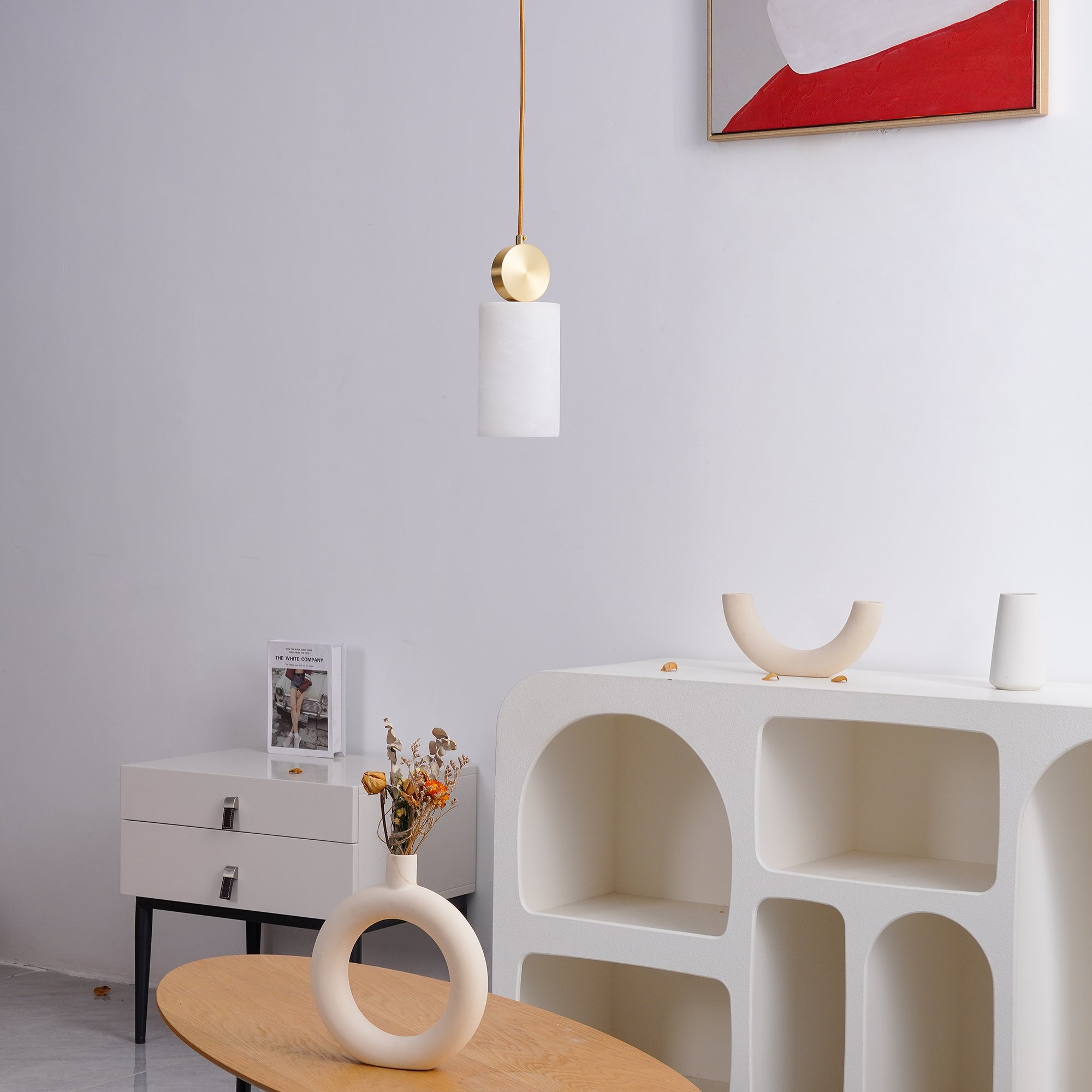 CALDERWOOD ALABASTER GLOBE PENDANT